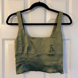 Aritzia Wilfred Shine Bustier